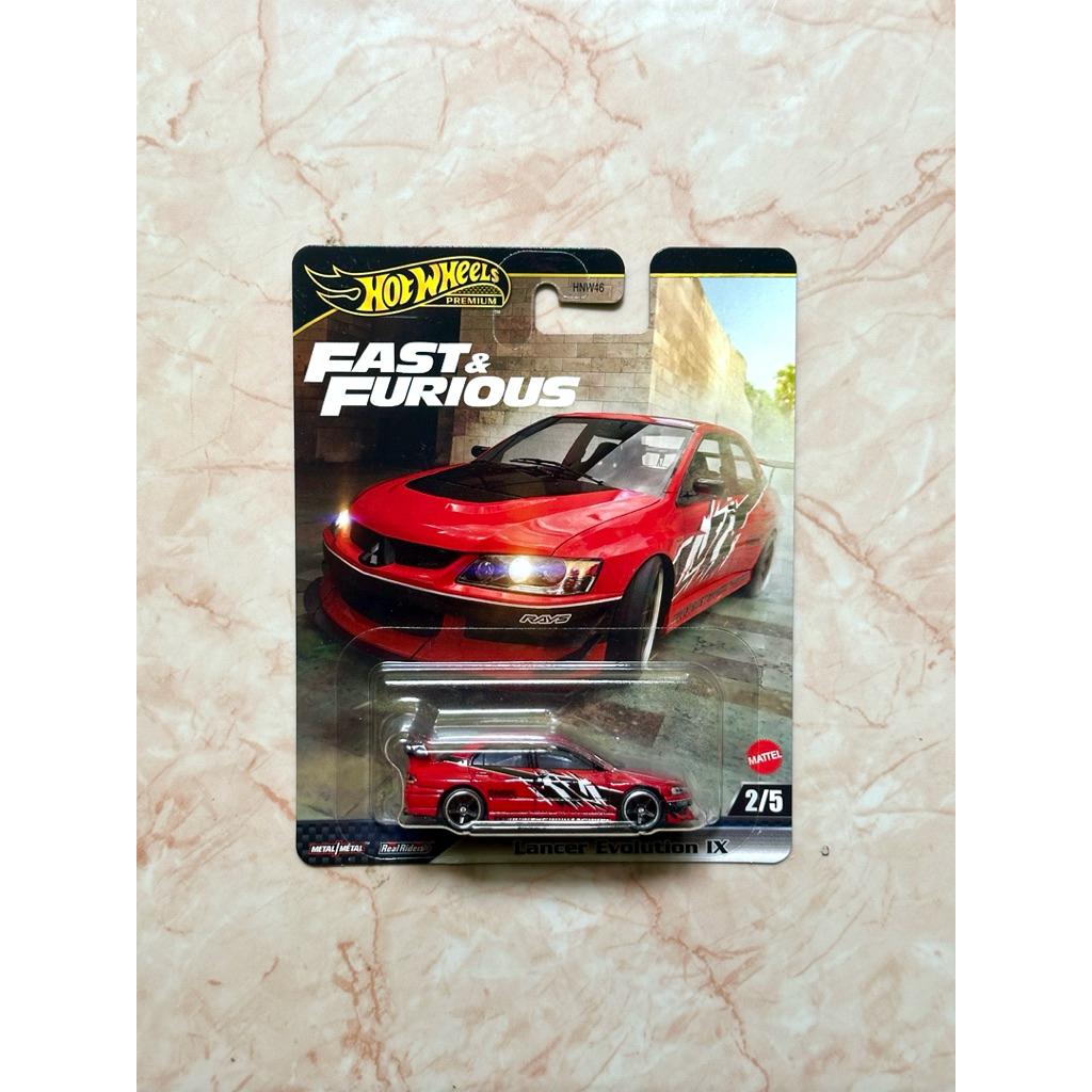 HOT WHEELS FAST & FURIOUS LANCER EVOLUTION IX
