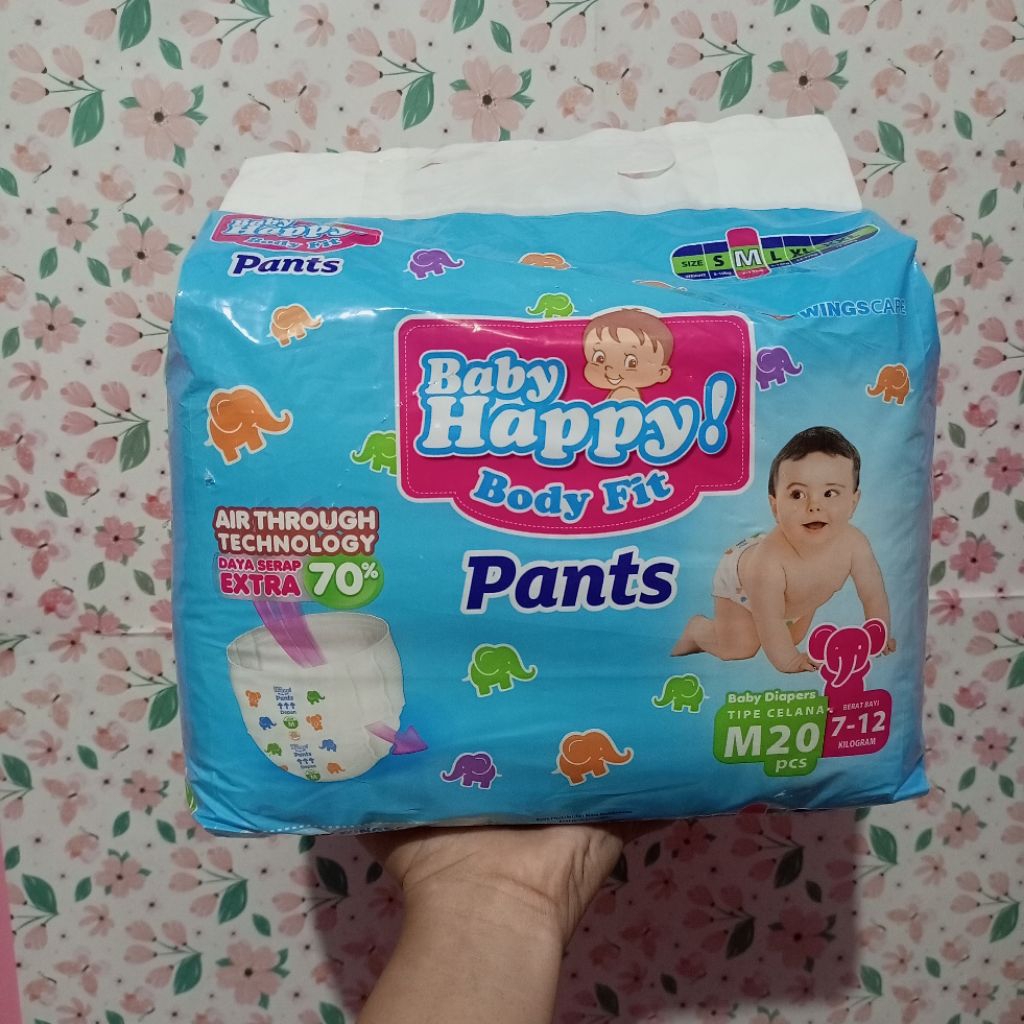 Baby Happy Body Fit Diapers Pants Size M20