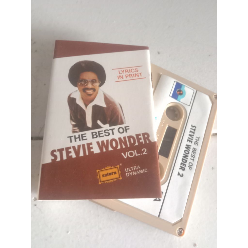 Kaset Pita The Best Of Stevie Wonder