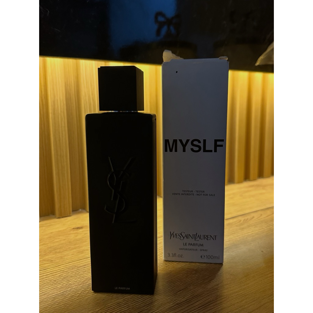 ysl myslf le parfume bnob 1x crut tester