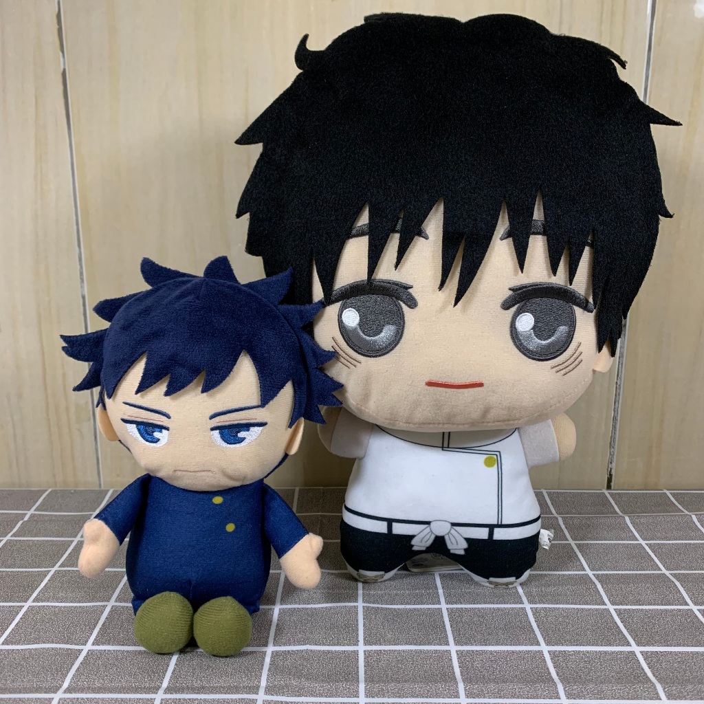 Boneka Anime Jujutsu Kaisen Yuta Megumi Big Chibigurumi Dompet Koin Banpresto Plush Original Officia