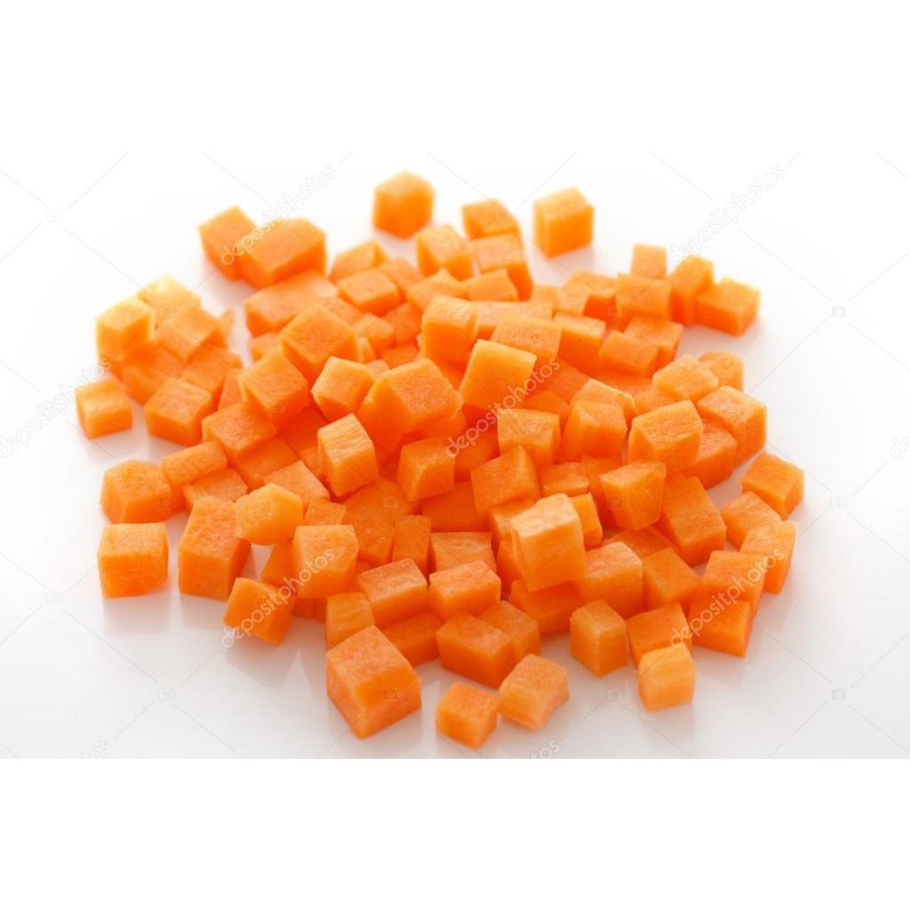 Wortel Berastagi Potongan Dadu 500 Gram
