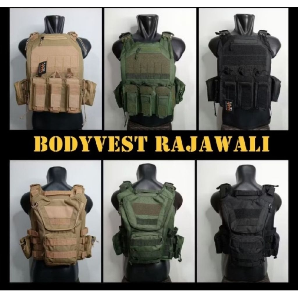 Rompi Body Vest Tactical WR Rajawali