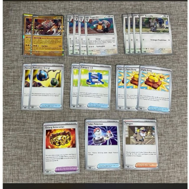 Win lelang rio core deck baby ursa kartu pokemon