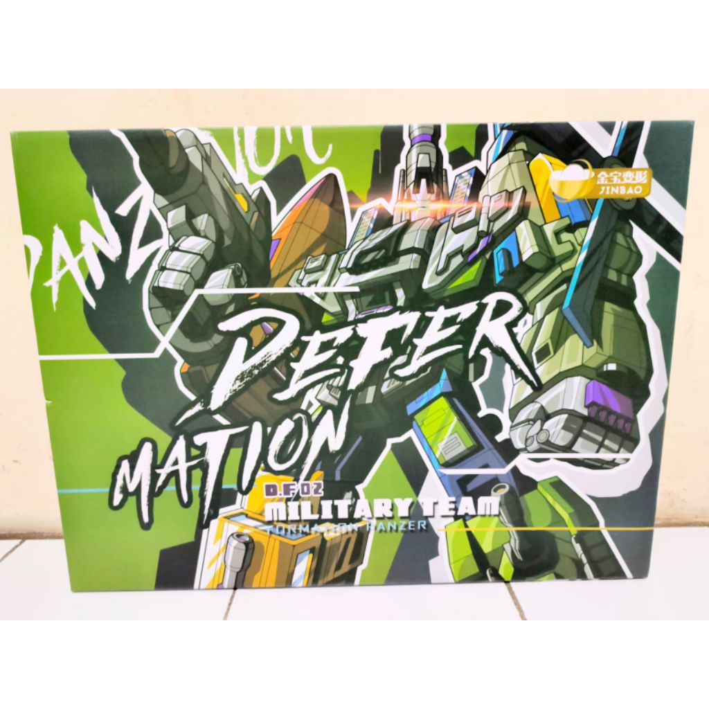​[NEW] Jinbao DF-02 Defermation Military Team Bruticus Oversized Combiner G1 - MISB Ready
