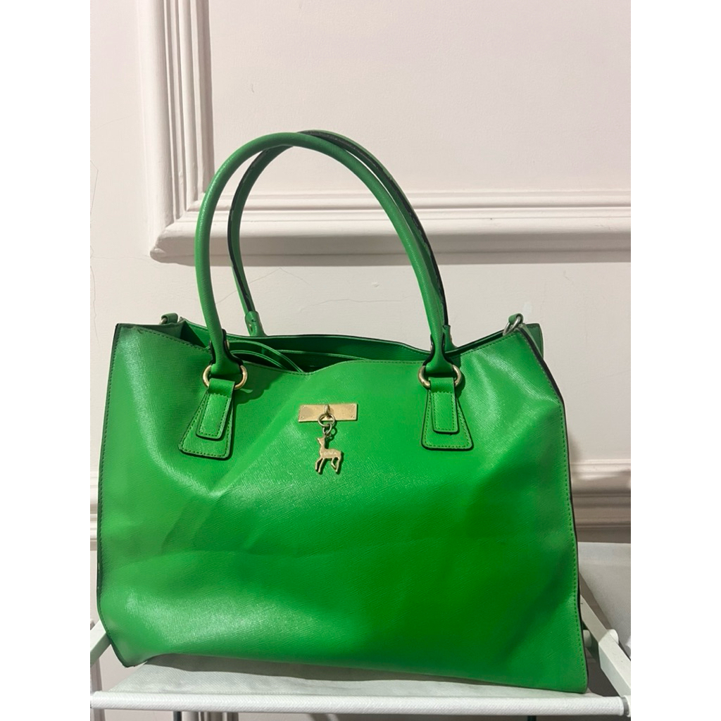 tas dima borsa warna hijau