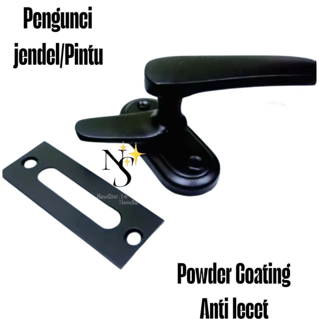 kunci jendela rumah Rambuncis Alumunium/Handle PANOLET Alumunium slot Grendel/Kunci jendela handle p