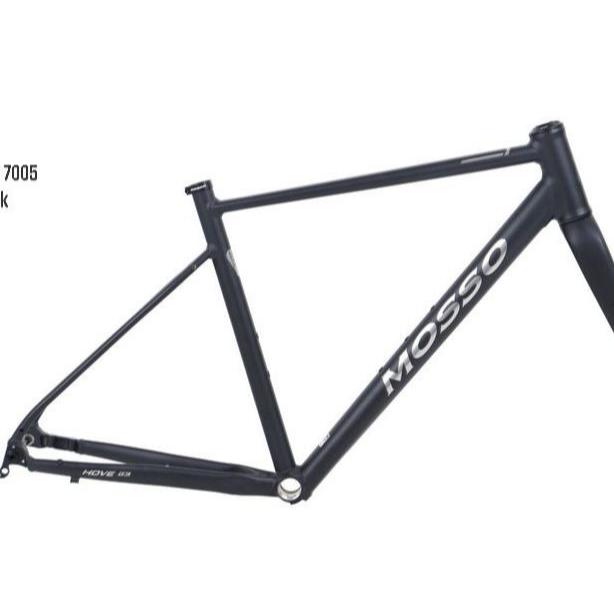 MOSSO 703 GVL Frame Sepeda Gravel G3 Model Aluminum 7005 Triple Butted & Full Carbon T700  NEW BNIB 