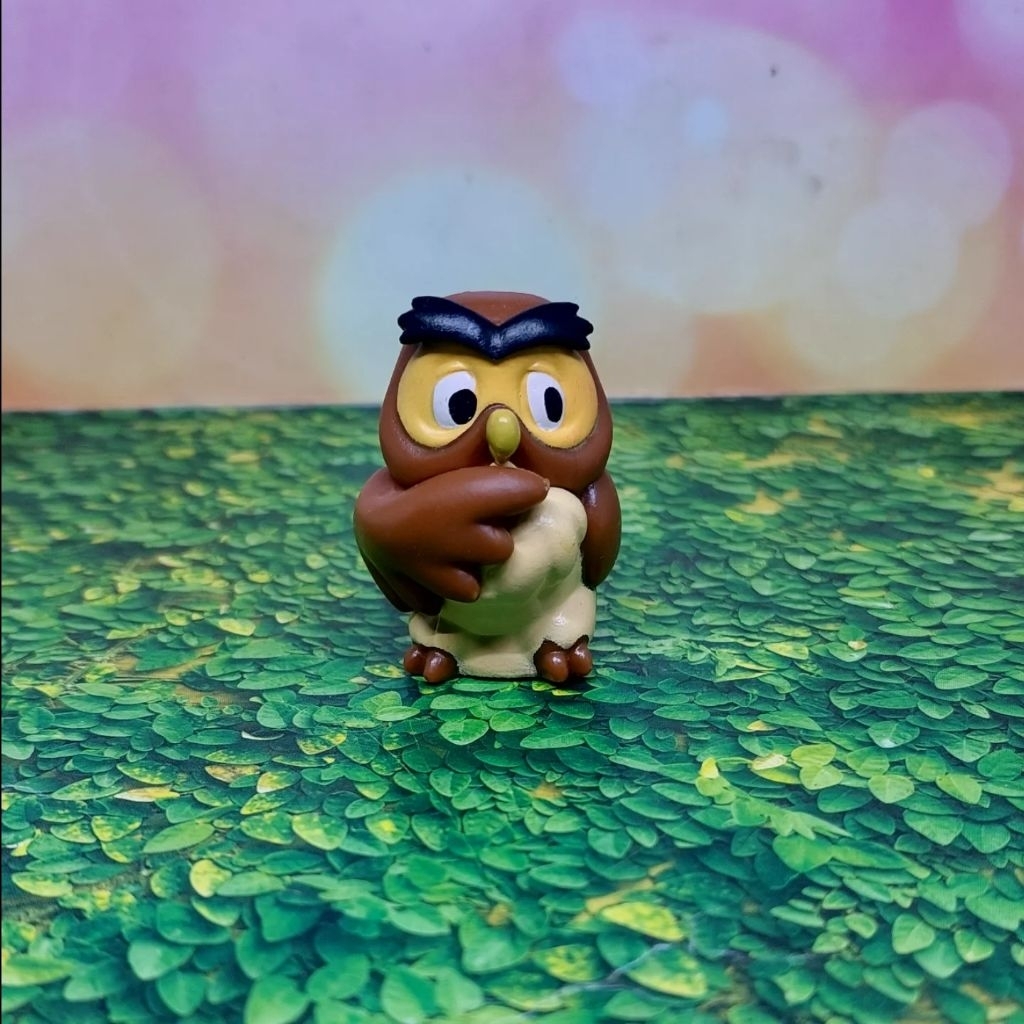 Owl Winnie The Pooh figure karet padat no brand Happy Meal Mcd preloved