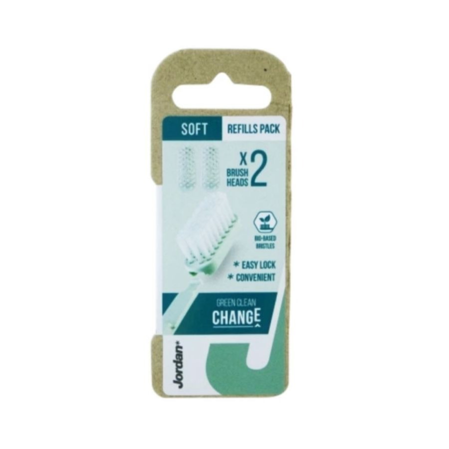 JORDAN GREEN CLEAN CHANGE X2 REFILLS SOFT 10 PCS