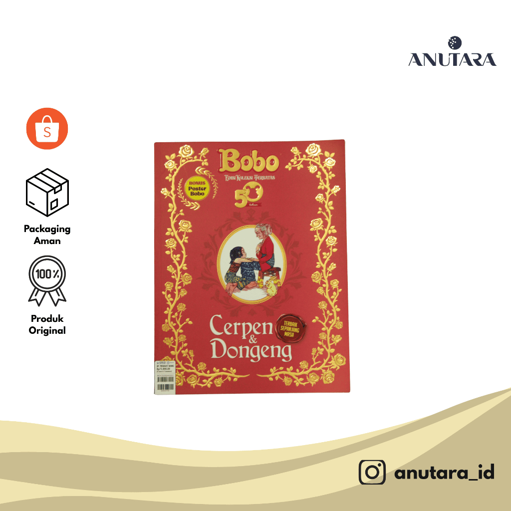 BOBO [EDISI 50 TAHUUN CERPEN & DONGENG] Buku & Majalah Anak | Majalah BOBO Original