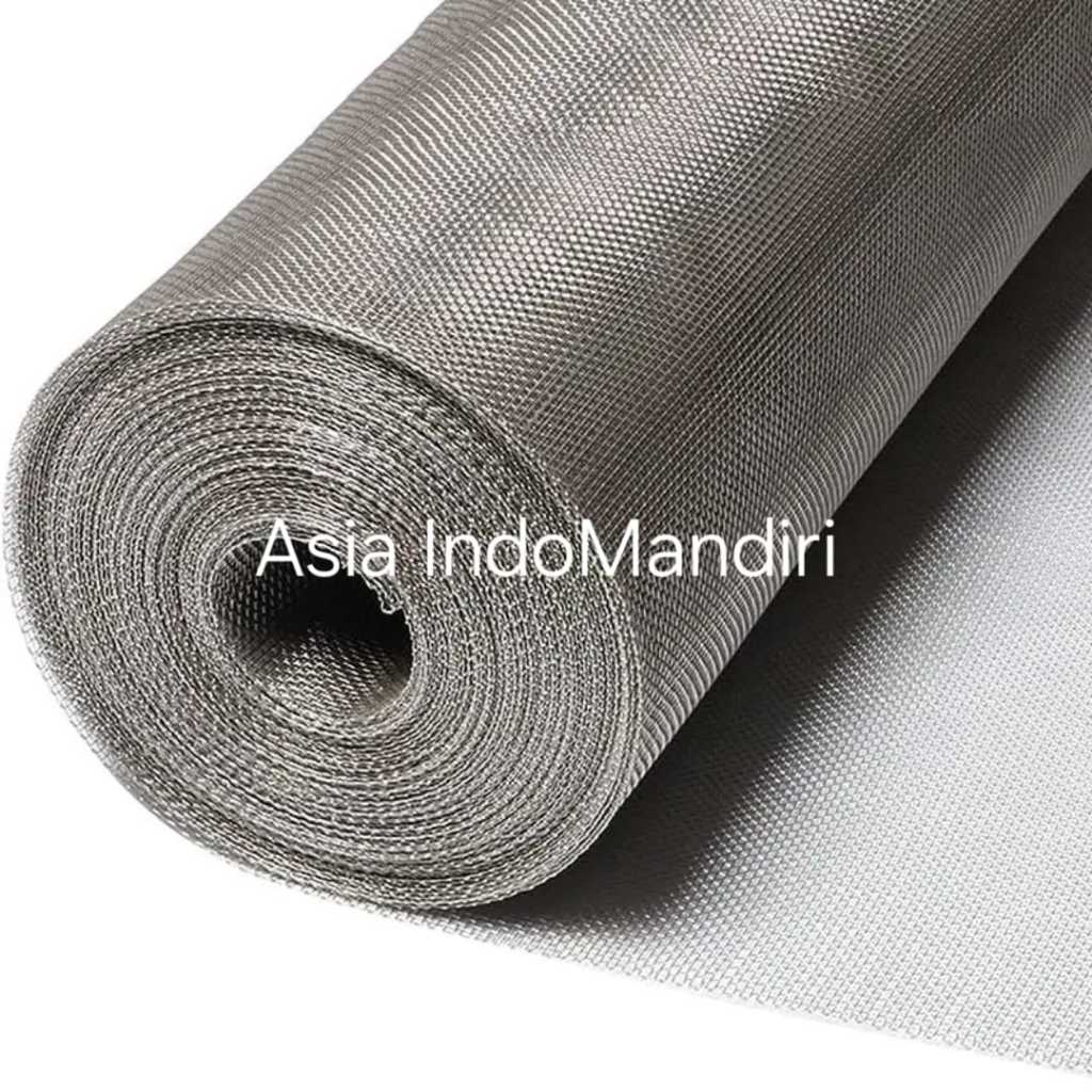 Kawat Mesh 20 x 0,26mm Stainless SS 316 Wiremesh SS316 Wire Mesh Kawat Saringan Meteran