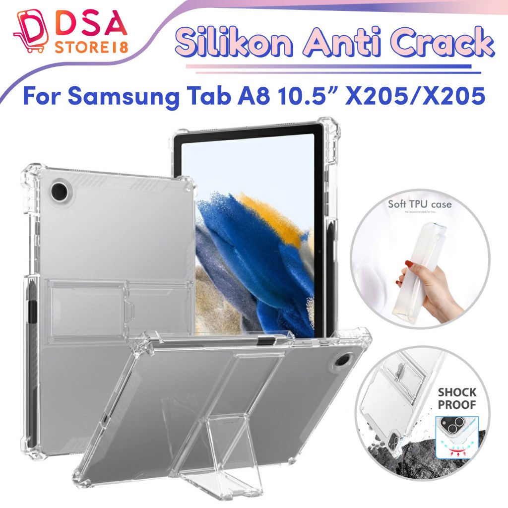 Casing Samsung Tab A8 2021 X205 / Case Samsung Tab A8 10.5 2021 X205/X200 / Silicon Samsung Tab A8 2