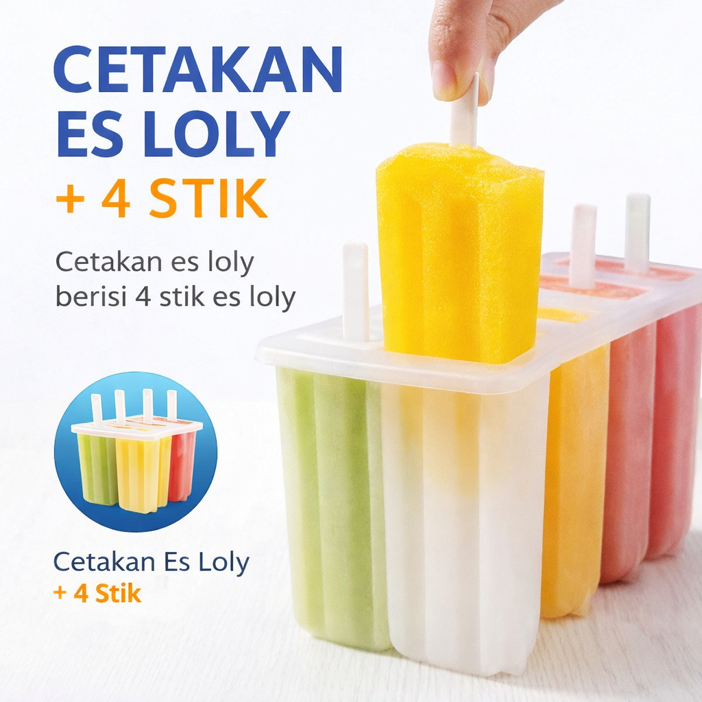cetakan es goyang lilin loly - Cetakan Es Krim Gagang - Agen Cetakan Es Stik - Cetakan Ice Cream