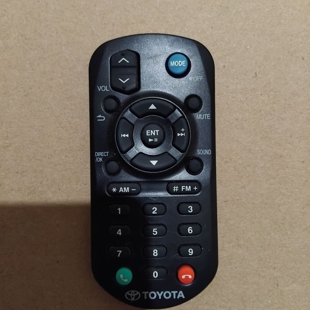remote head unit toyota avanza original