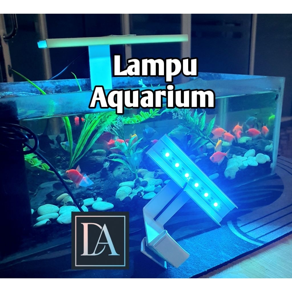 LAMPU AQUARIUM LED AQUARIUM MINI AQUASCAPE LAMPU HIAS AQUARIUM MODEL T