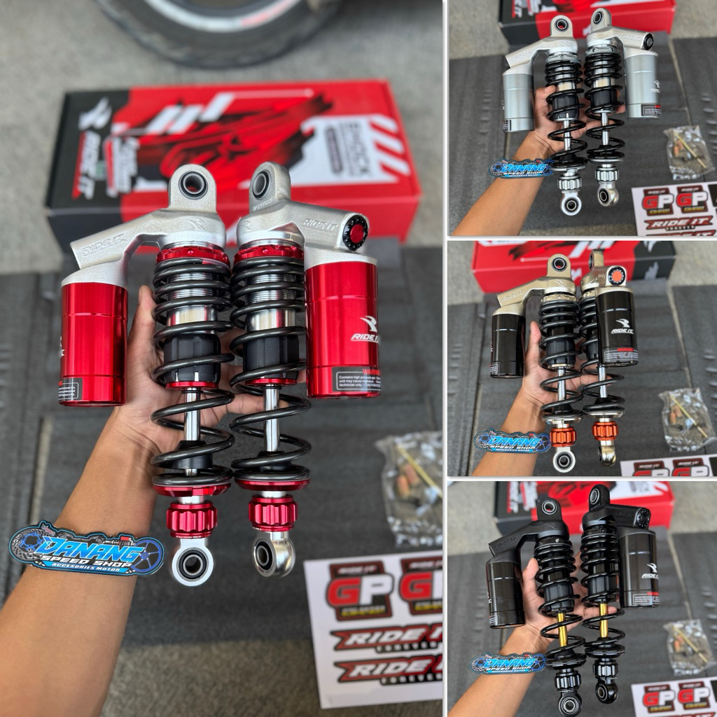 Shok Shockbreaker Tabung Ride It 299 Series 4Warna Click Bawah Fungsi Ukuran 280 320 340 Fiz r Vega 