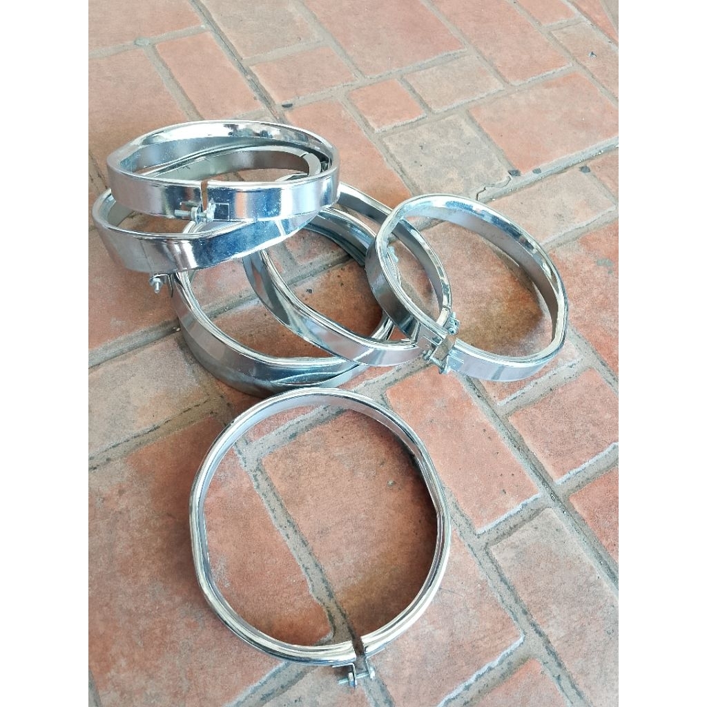 Ring lampu vespa super bulat,ring lampu vespa super 66-73