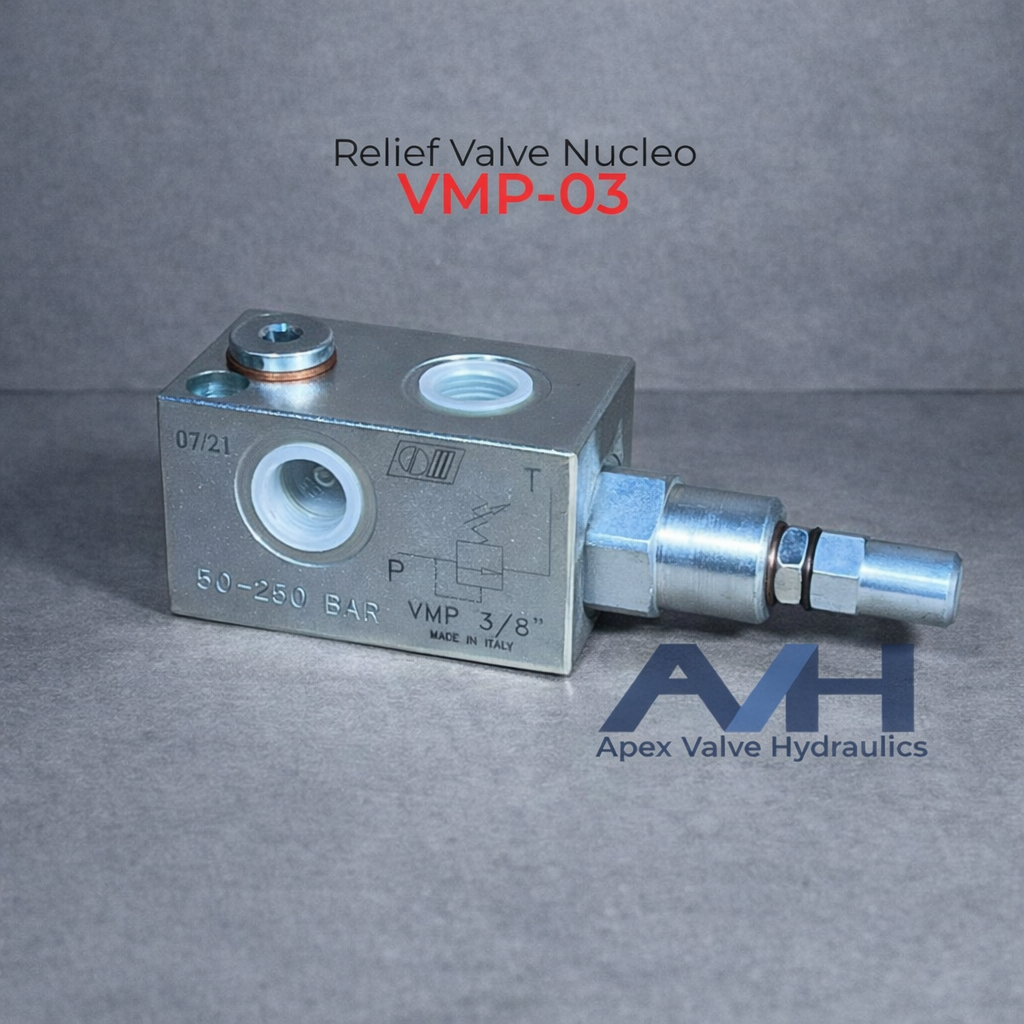 Hidrolik Relief Valve Nucleo VMP 03 3/8"