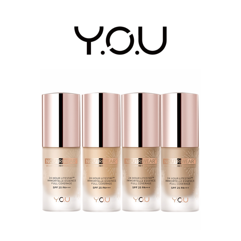 YOU NoutriWear+ Velvet Liquid Foundation / Fondation you / Noutriwear YOU / Fondation Noutriwear