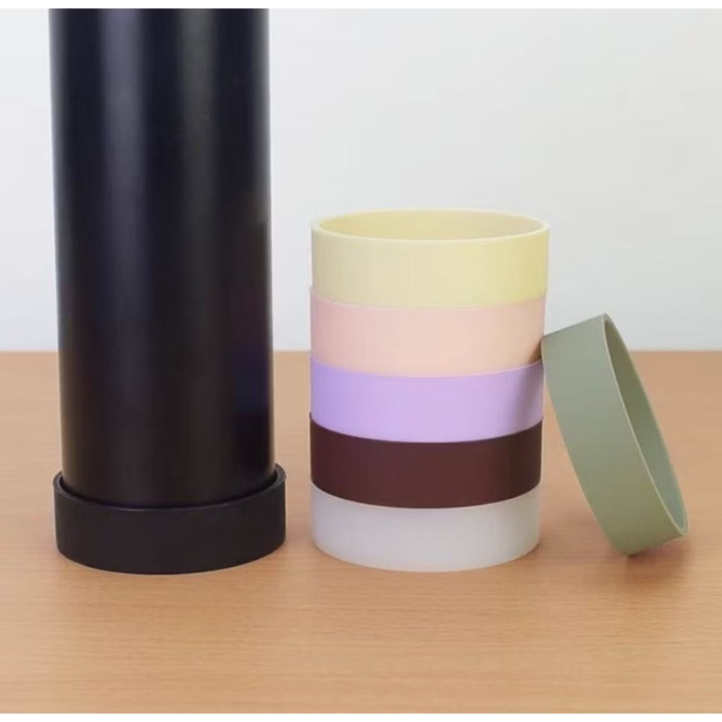 Bumper Alas Tumbler | Silicone Coaster Tumbler Anti Slip | Alas Tumbler Silicone 6,5cm - 7cm