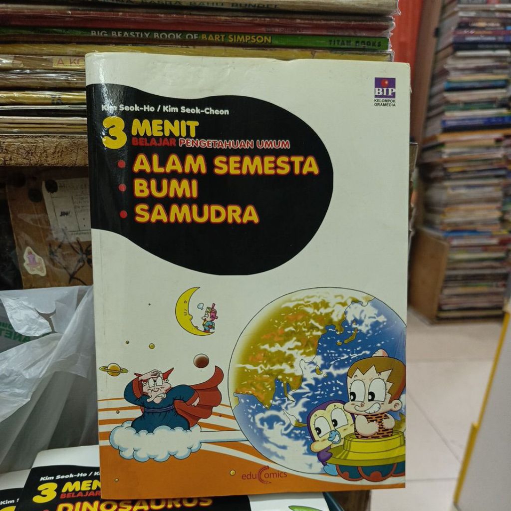 Buku 3 Menit Belajar pengetahuan umum Alam semesta