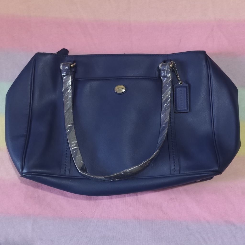 Tas Coach Peyton Jordan Double Zip Carryall Totebag Shoulderbag Preloved
