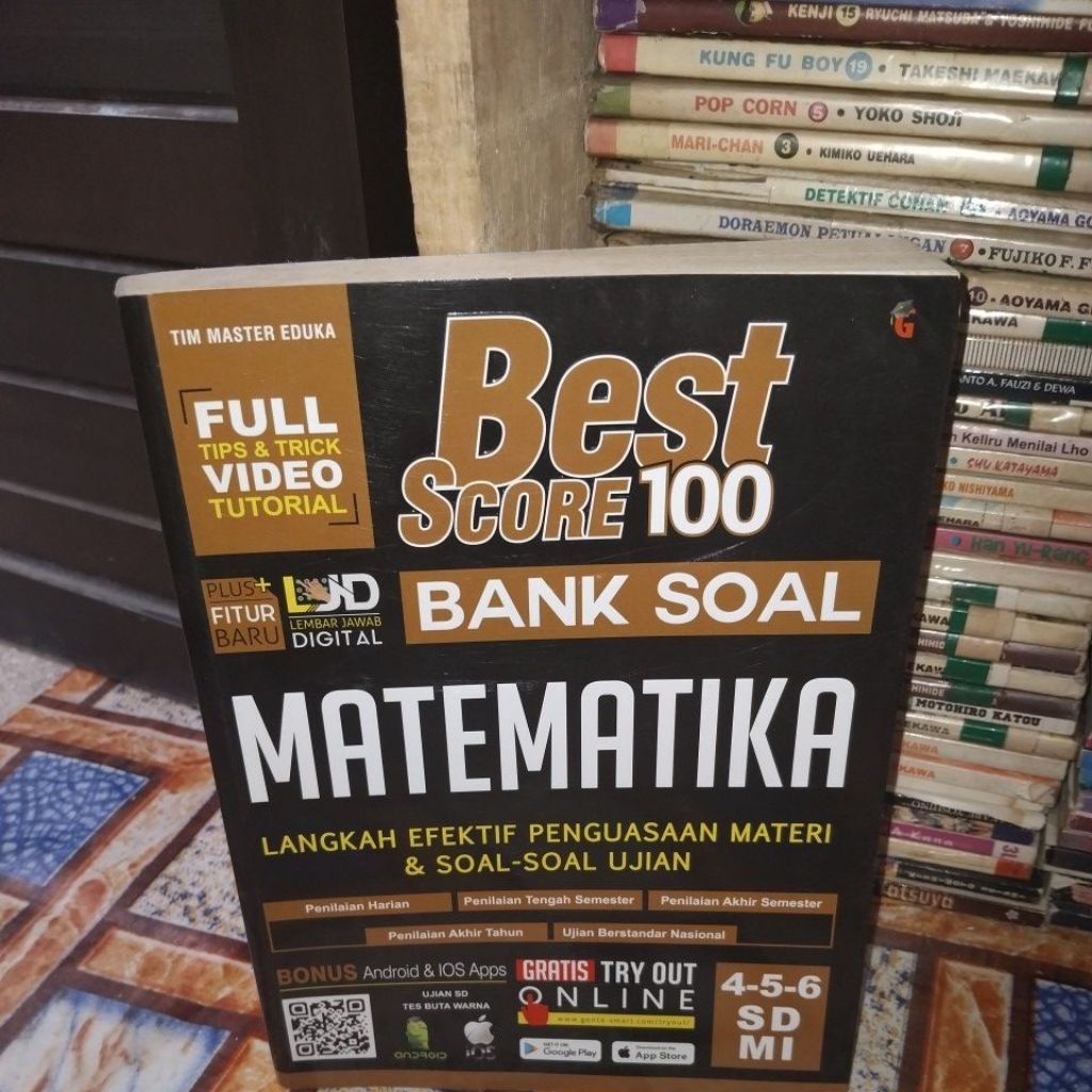 BEST SCORE 100 MATEMATIKA SD KELAS 4-6 ORI BEKAS