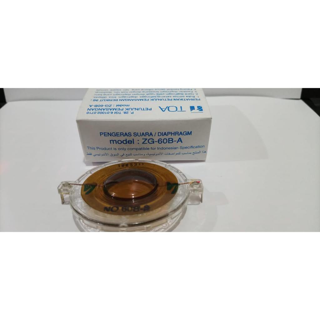 Spool Toa Spul Corong Horn TOA 15 Watt 15W ZG 60BA ZG 60 BA Kardus Putih Biru DIAPHRAGM SPEAKER TOA 