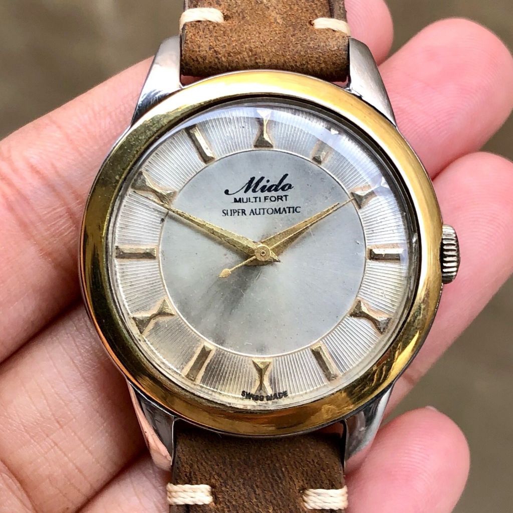 Vintage Mido Multifort Super Automatic Swiss Made