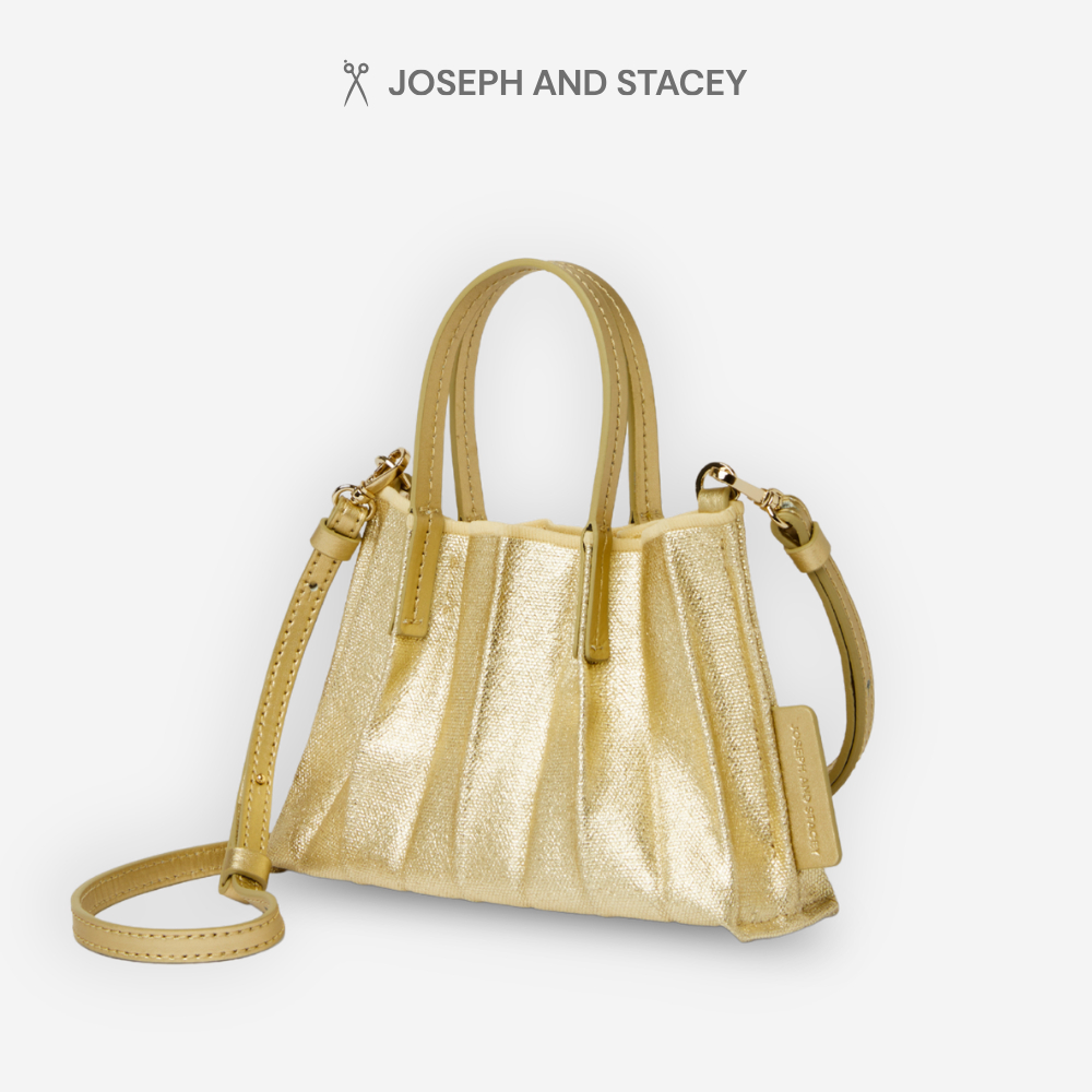 Joseph And Stacey - Lucky Pleats Canvas Coated Baby Bag