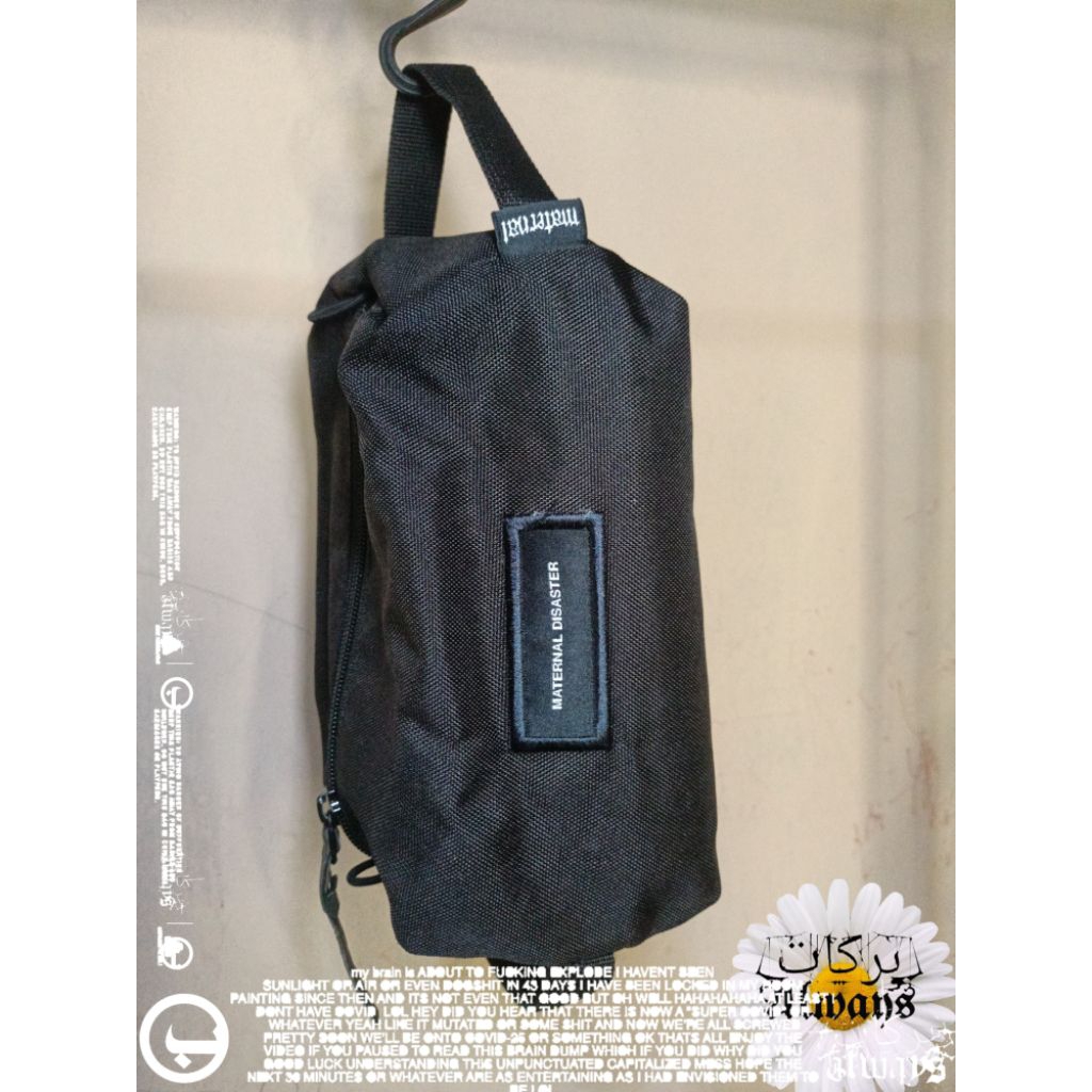 ORIGINAL HAND BAG MATERNAL DISASTER BLACK SECOND PRELOVED