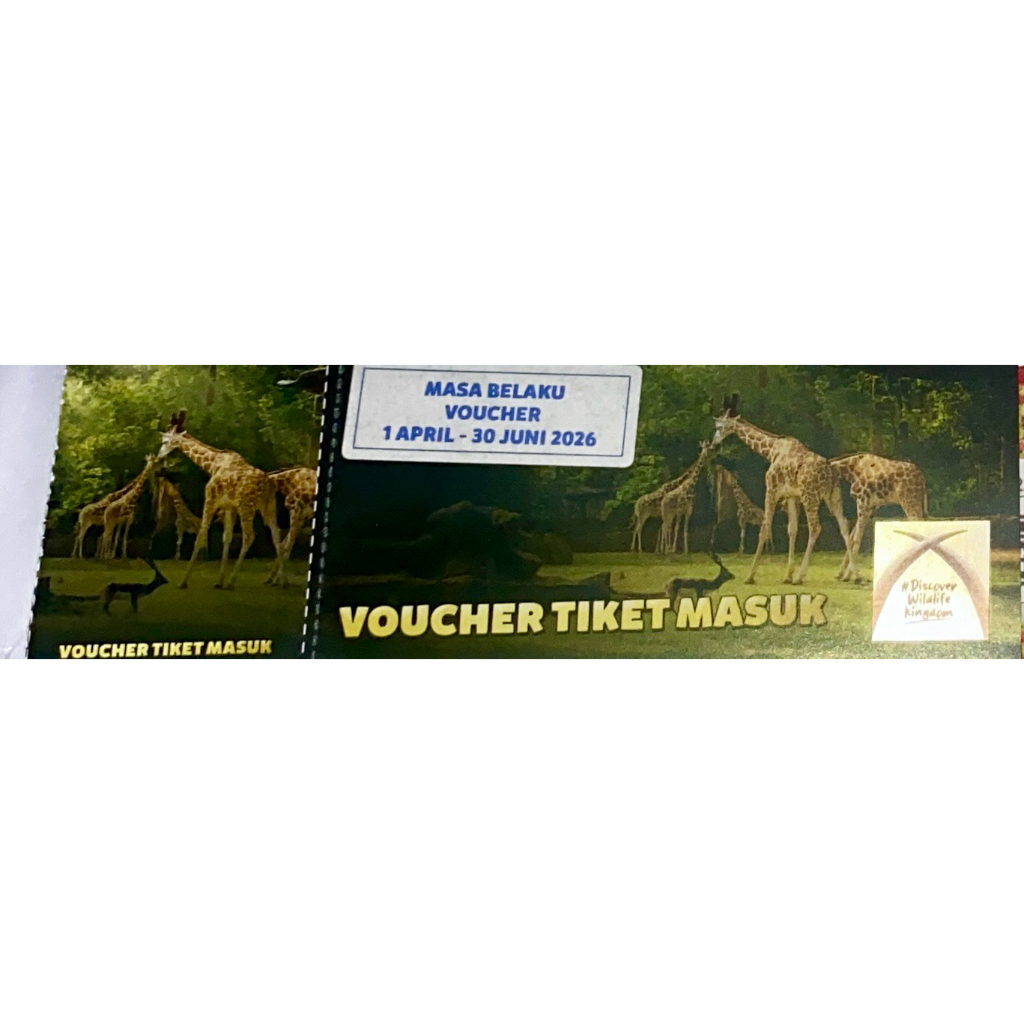 Voucher Tiket Taman Safari