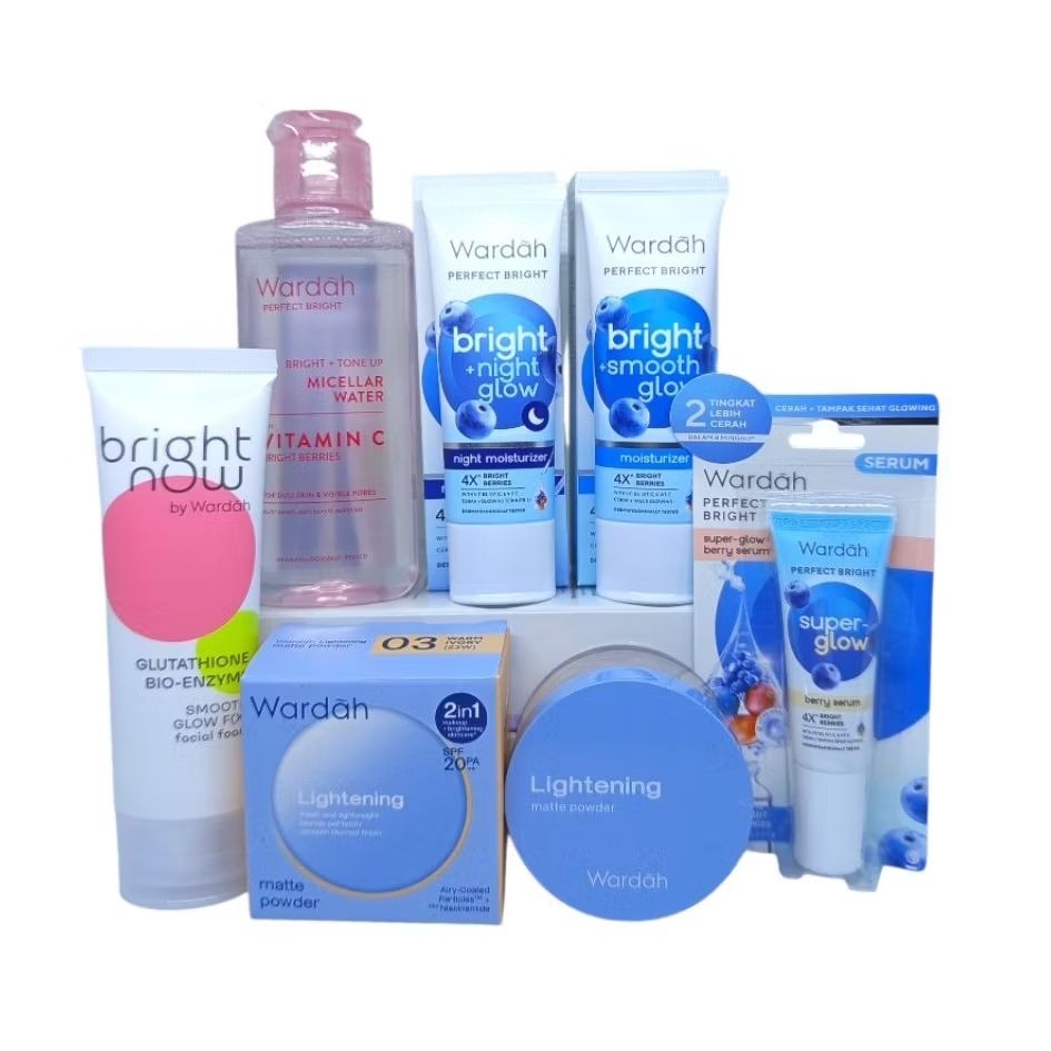 Paket Wardah Perfect Bright Oil Control Lengkap/Paket Wardah Perfect Bright Smooth Glow/ Skincare Re
