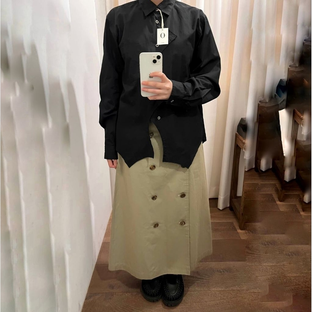 Tricot Comme de Garcons Trench Skirt
