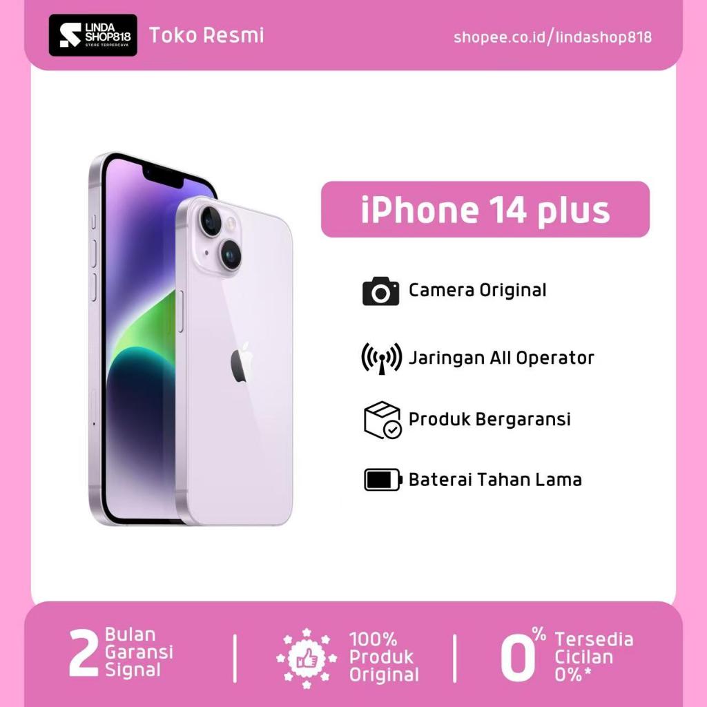 Apple iPhone 14 Plus Second Original Inter 512GB
