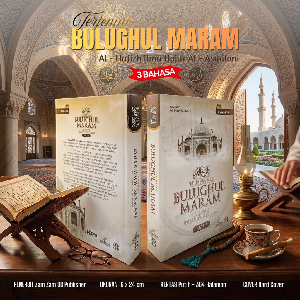 Terjemah bulughul maram | Buku Kitab Terjemahan Terjemah Bulughul Maram Marom Pesan Nabi Perbaikan A