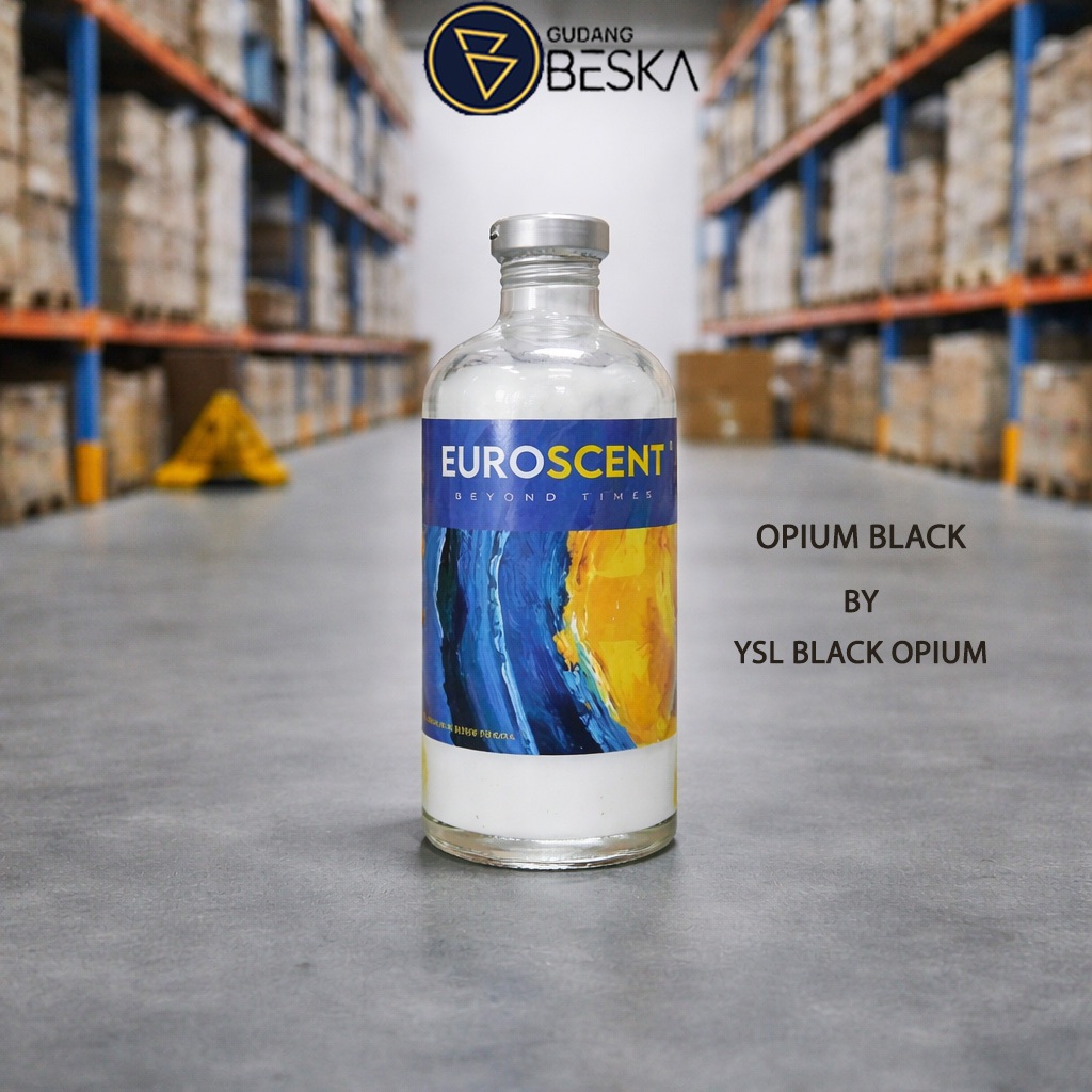 OPIUM BLACK - EUROSCENT |  SEGEL BIBIT PARFUM MURNI