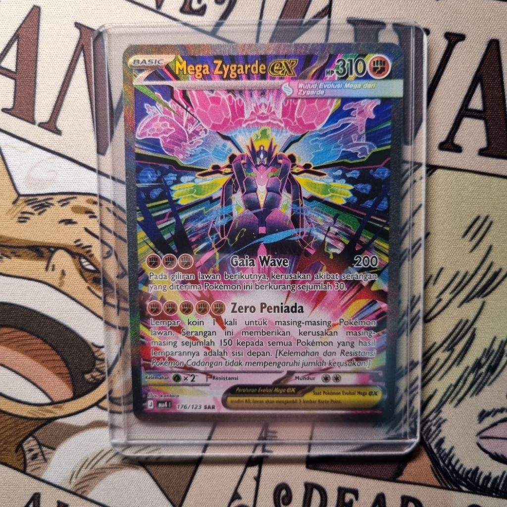 Mega Zygarde ex Sar Pokemon TCG Indo