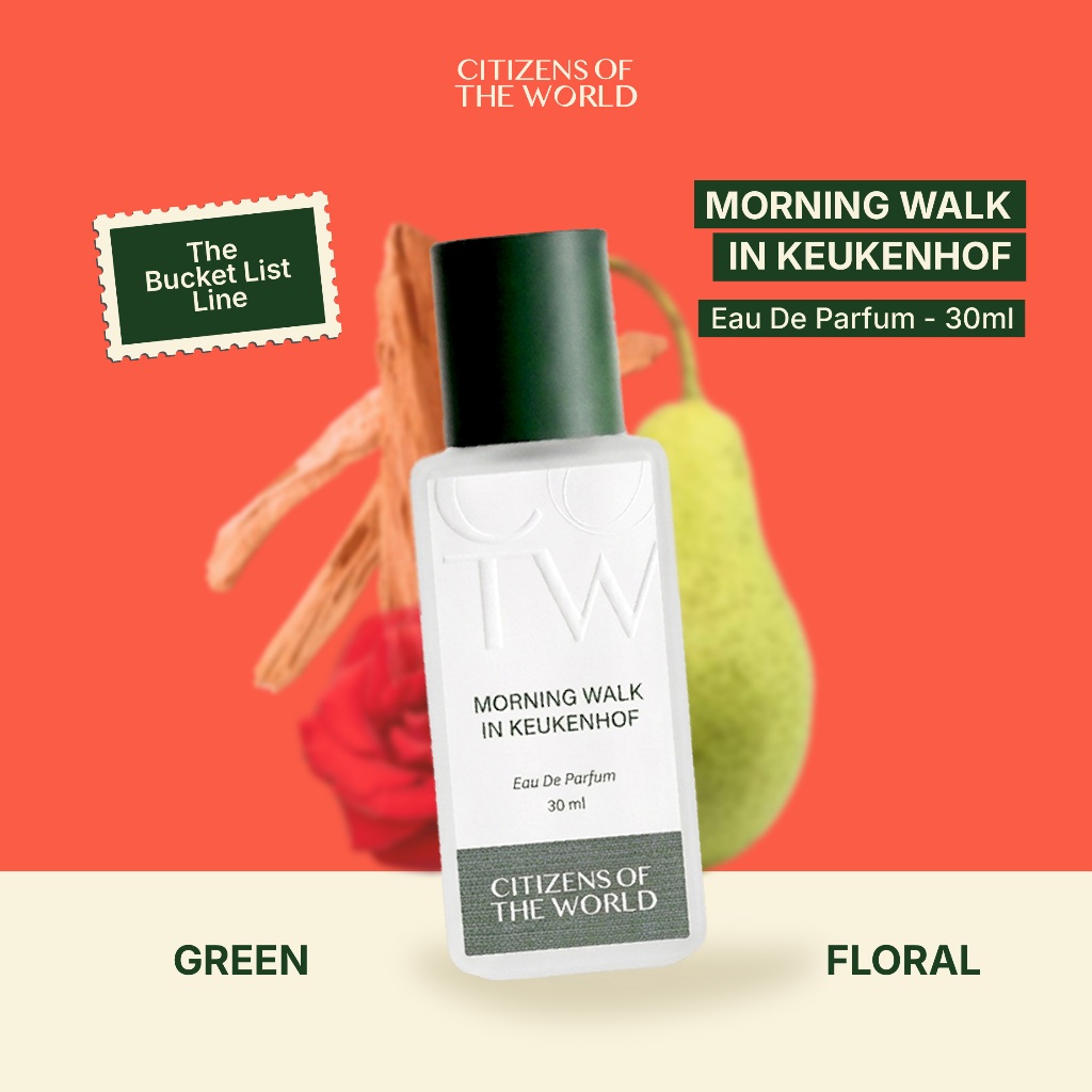 Citizens of The World - Morning Walk In Keunkenhof 30ml | Eau De Parfum