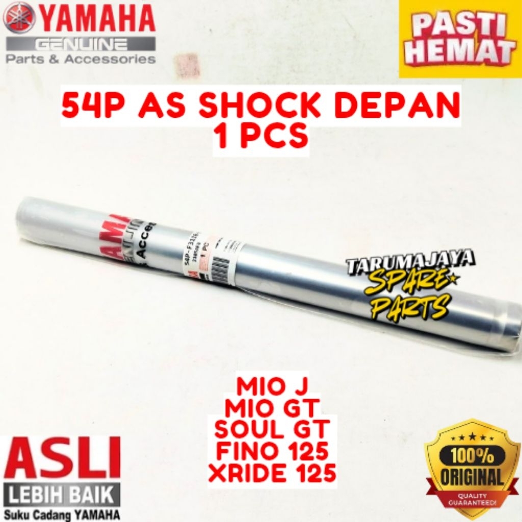 AS SHOCK DEPAN 1 PCS ORIGINAL YAMAHA KODE 54P, AS SHOCK DEPAN 1 PCS MIO J, AS SHOCK DEPAN 1 PCS MIO 