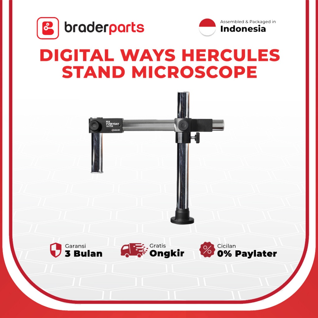 Braderparts Digital Ways Hercules Stand Microscope