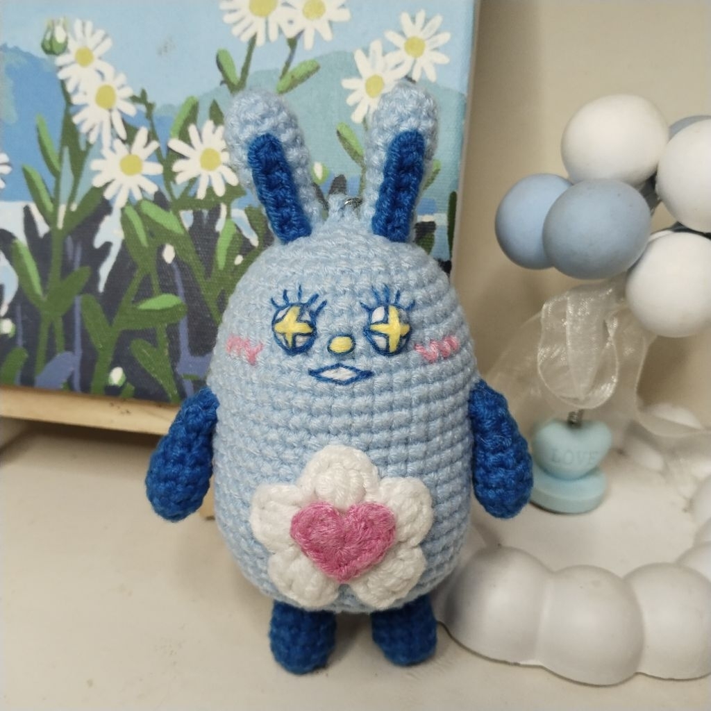 ROROHA DOLL AMIGURUMI GANTUNGAN KUNCI RAJUT ASTRO