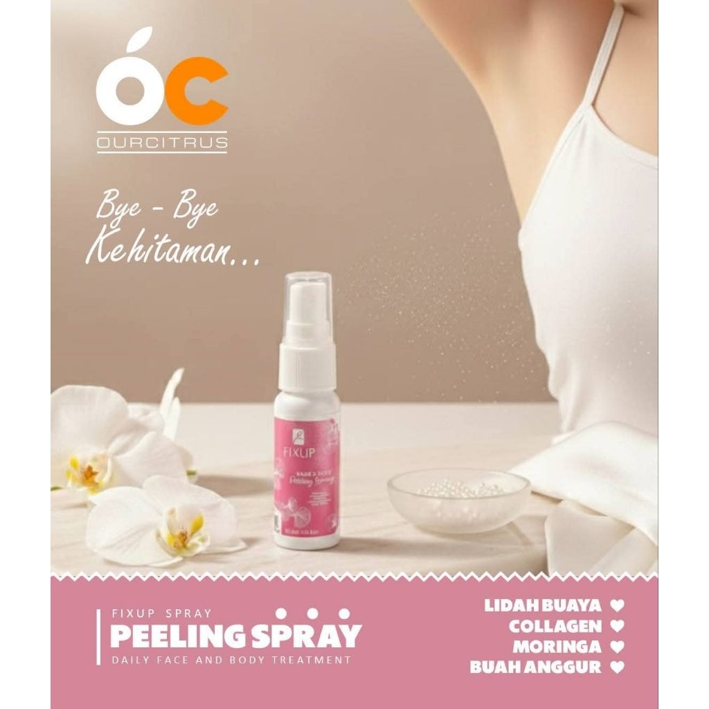 (100% ORI) PEELING FIXUP GLUTATHIONE COLLAGEN  FACE & BODY BY OURCITRUS | Peeling | Perontok Daki | 