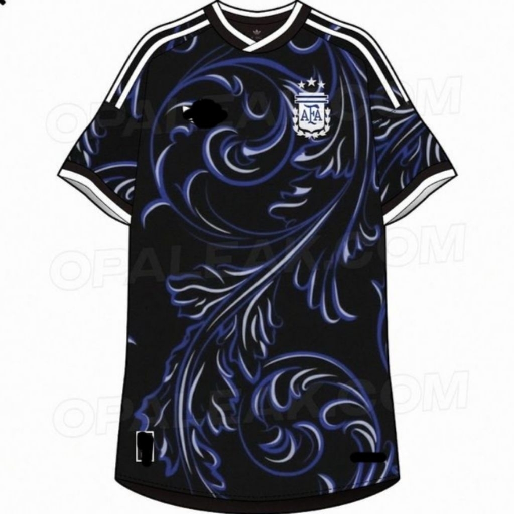 Jersey Argentina away Special Edition 2026 Black Blue