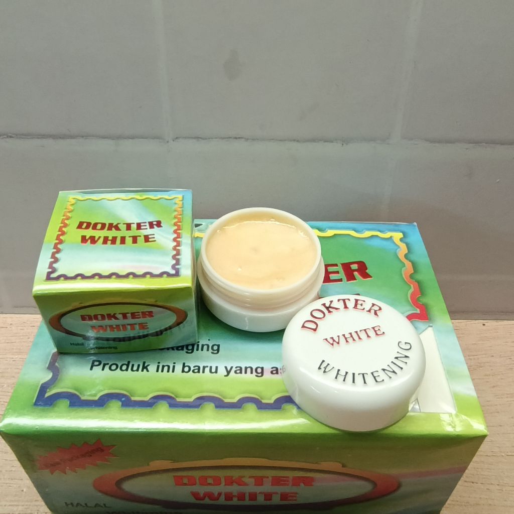 Cream Dokter White Whitening Lusinan