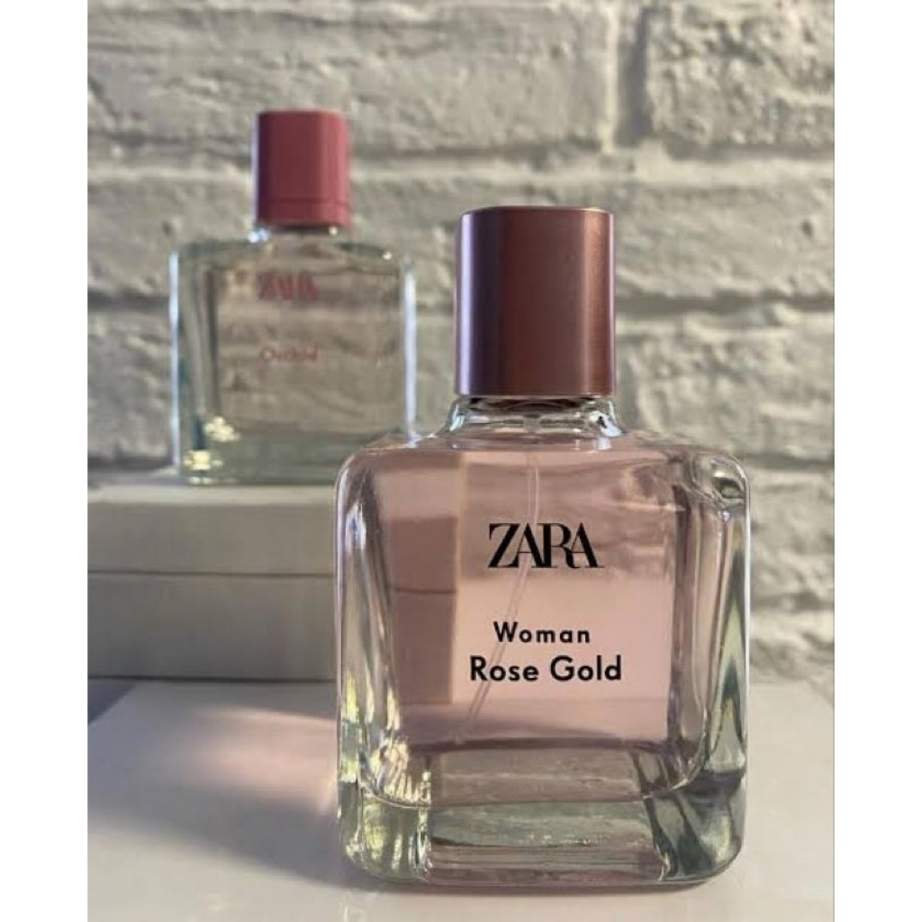 Parfum cewek zara women rose gold 100ml
