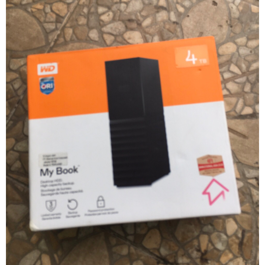 Harddisk Eksternal WD My Book 4TB