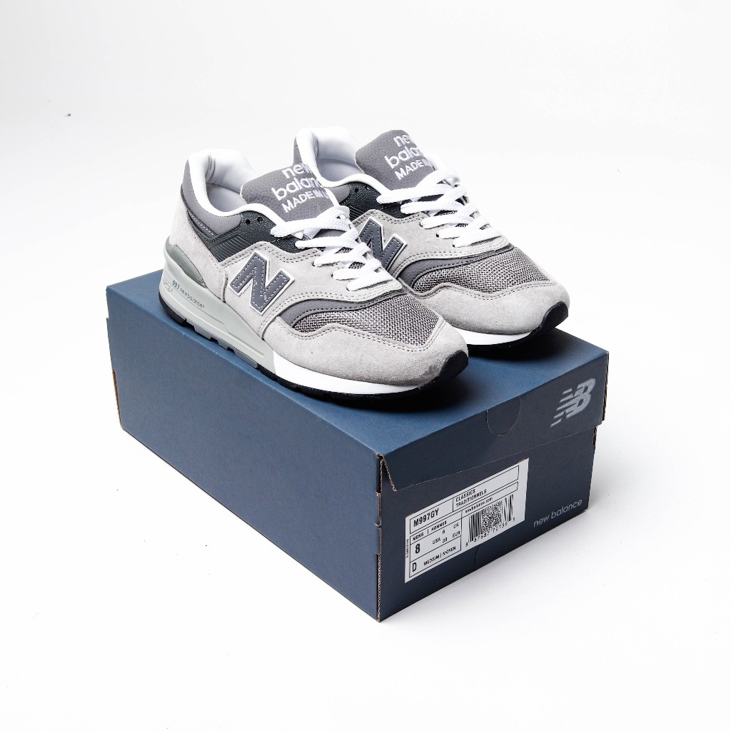 (FTBX) Sepatu Sneakers New Balance M997GY Grey - 997