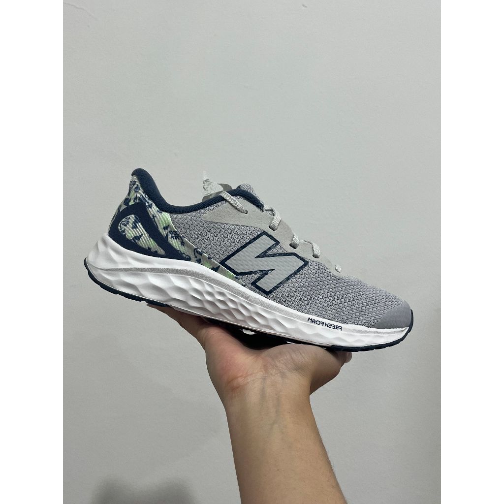 NEW ARRIVAL SEPATU ANAK NEW BALANCE FF ARISHI V4 KIDS GREY GPARIGO4